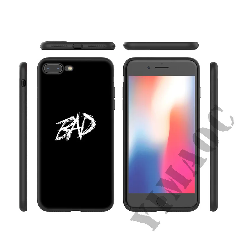 YIMAOC XXXTENTACION Soft Silicone Case for iPhone 11 Pro Xr Xs Max X or 10 8 7 6 6S Plus 5 5S SE |