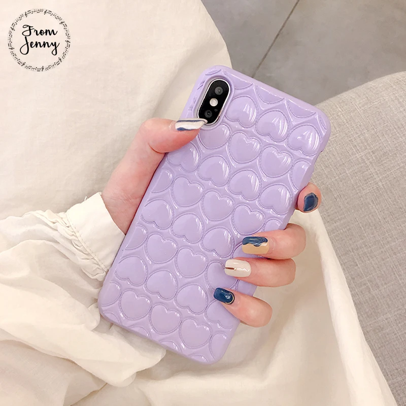 От Jenny Personality love для iPhone x xr xs max 6 6s 7 8 Plus ударопрочный защитный мягкий чехол