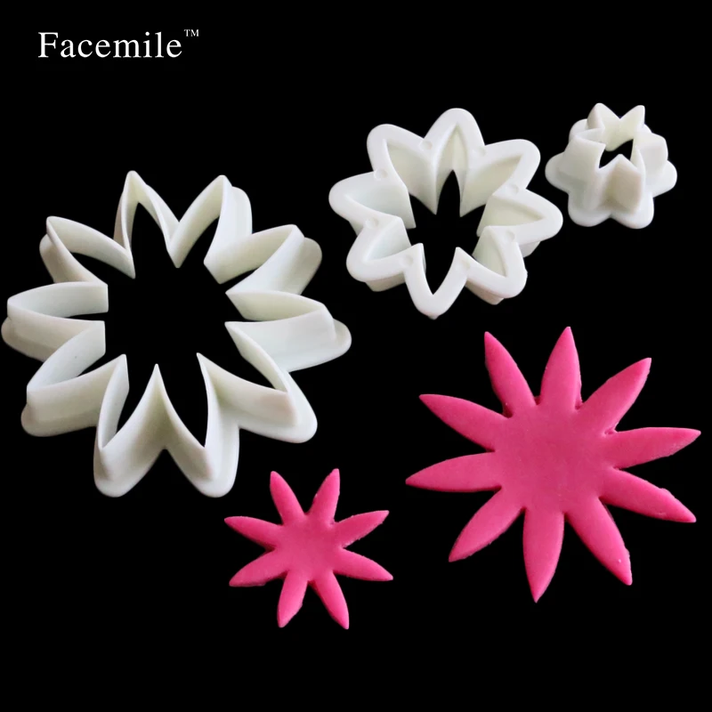 Цветок маргаритки печенье Подсолнух Плунжер подарок инструменты для украшения