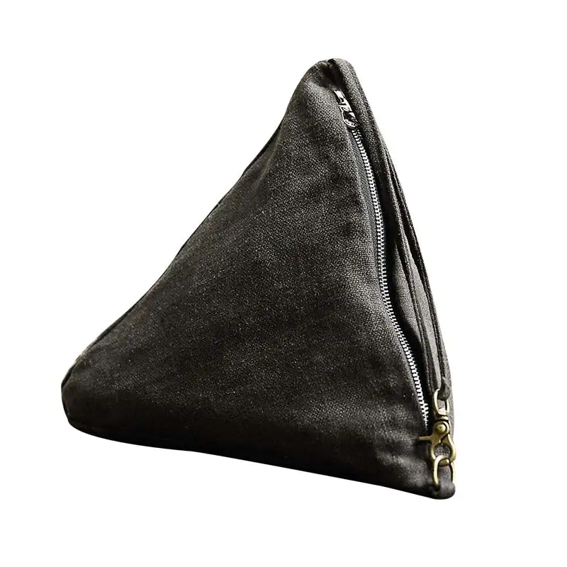 AETOO Сумка пельмени из художественной ткани треугольная Ретро сумка хлопка и льна