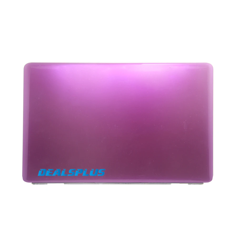 Замена Новый фиолетовый Ноутбук LCD задняя крышка чехол с петлями для Dell Inspiron 1545