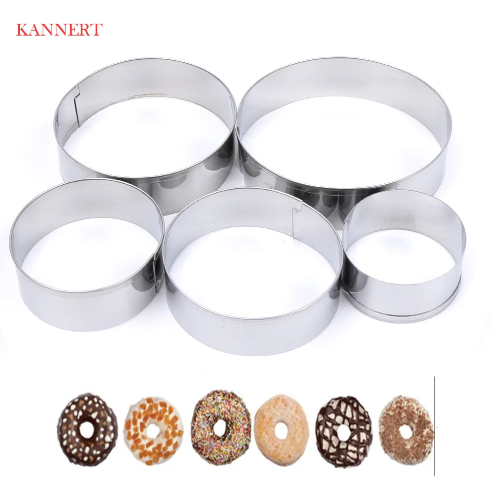 KANNERT 5 шт./компл. металлическая круглая форма для печенья искусственные кухонные