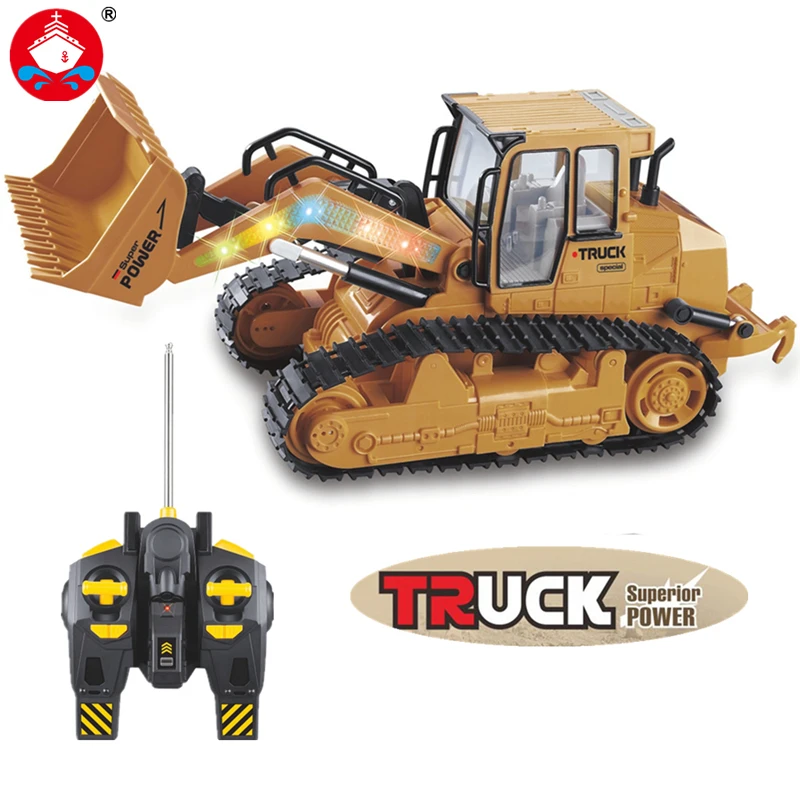 RC грузовик 6CH бульдозер гусеница трек дистанционное управление моделирование