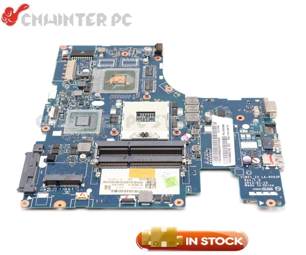 Материнская плата NOKOTION VIWZ1 Z2 для ноутбука Lenovo IdeaPad Z500 видеокарта DDR3