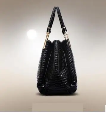 2018 импортные товары новые женские сумки Aliexpress на плечо с узором крокодиловая