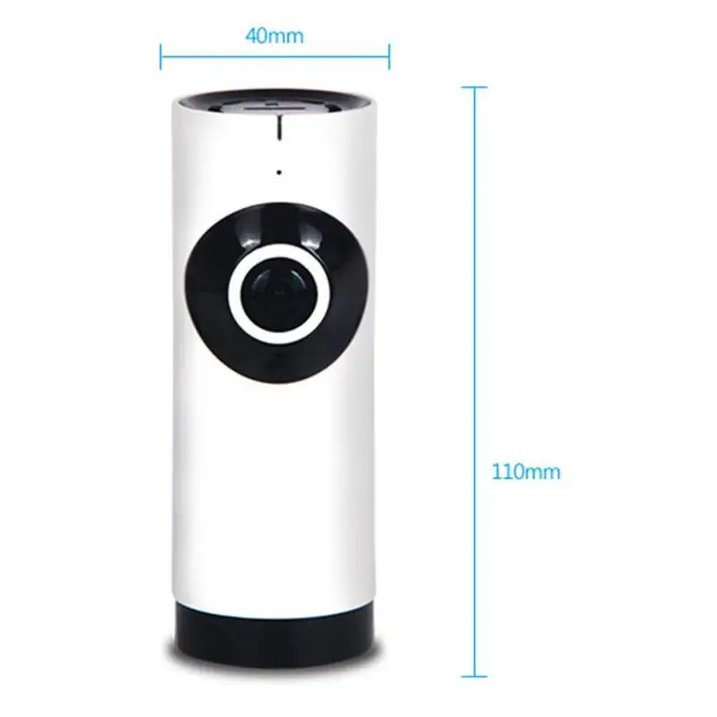 ALLOYSEED 720p беспроводная WiFi 360 градусов камера Рыбий глаз объектив Домашняя безопасность CCTV камера наблюдения с европейской вилкой английская 360 градусов видео камера