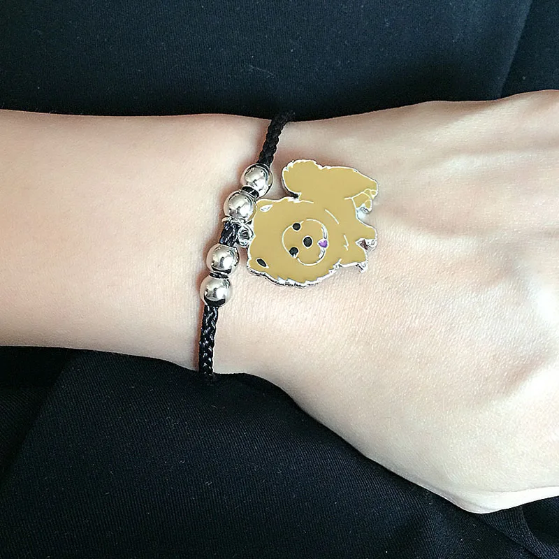 Женское Ожерелье для влюбленных чау ожерелье с подвеской в виде собаки подарок