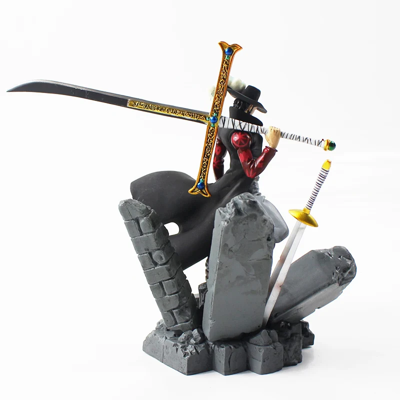 Фигурка аниме OP Luffy Dracule Mihawk экшн фигурка Sculture Banpresto Коллекционная модель из ПВХ