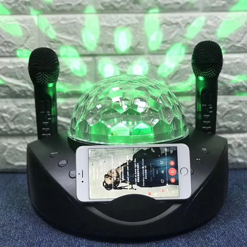 Bluetooth Колонка караоке портативная с ярсветильник свесветильник|Портативные