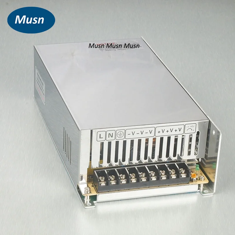

500W 12V 40A Single Output Switching power supply for LED Strip light AC to DC