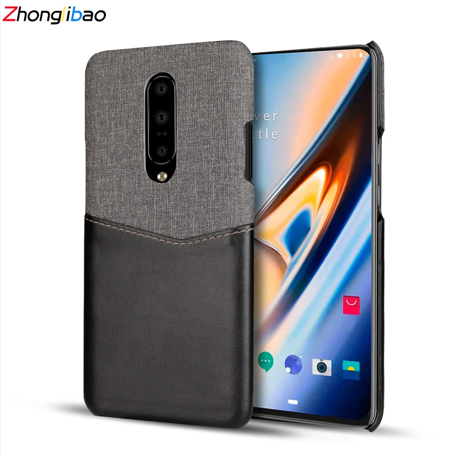 Оригинальный Роскошный кожаный чехол для One Plus 7 Pro 6 6t + тонкий светильник из