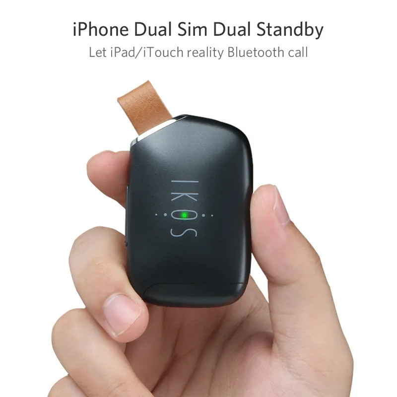 Yfw Bluetooth Dual SIM адаптер для Iphone с двойной активный Micro Мобильные SIM-карты bluetooth iPhone/iPad