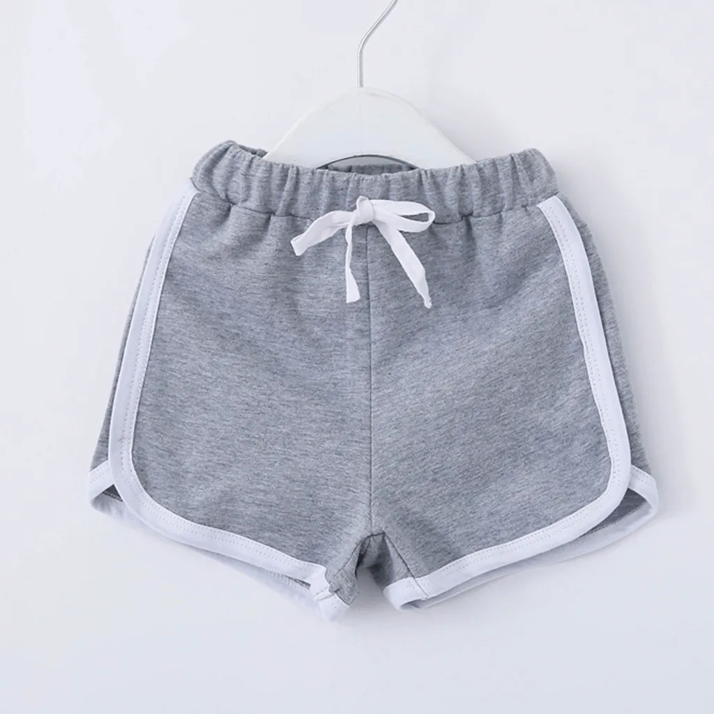 baby shorts kids shorts for girls boys toddler children Elastic sports short cotton Pants clothes шорты для мальчика хлопок 4