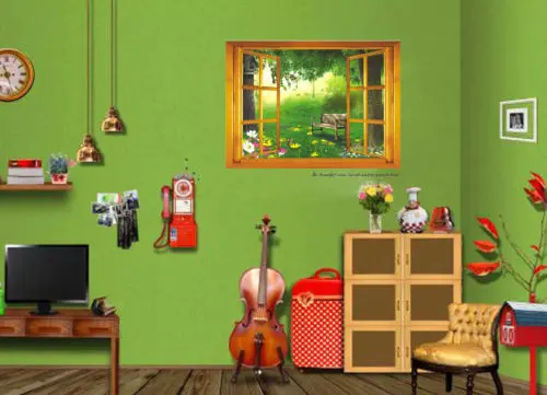 3D Наклейка на стену волшебник Оз 50 Х70 см|decorative wall decal|wall decalsdecoration |