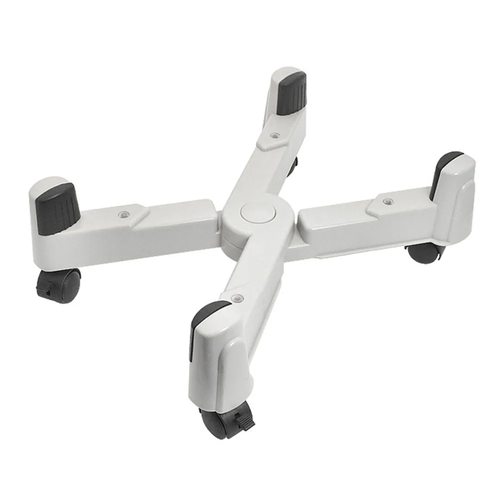 Колеса рулонные ролики PC Home Tower cpu Stand аксессуары для компьютера регулируемый размер ABS Противоскользящий Чехол Держатель хост лоток Настольный