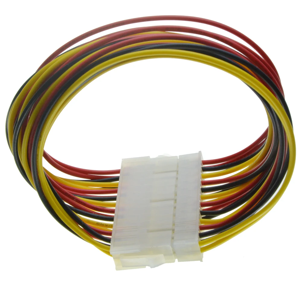 Удлинительный кабель питания ATX 24 контакта разъем штырь гнездо 20 + 4 внутренний