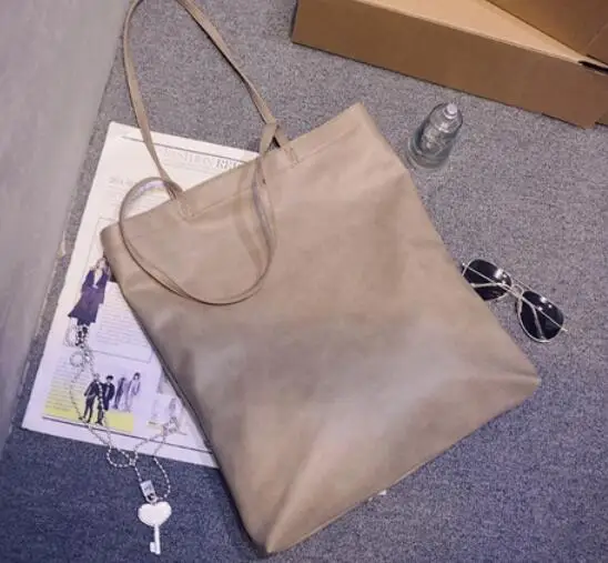 Модельер Женщины Кожаные Сумки Большие Черные Мешки Плеча Дамы Сумка Bolsa Feminina|bolsa