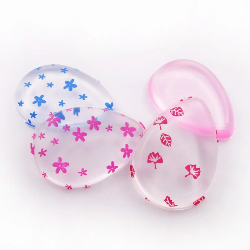 1 шт. прозрачный Желейный пудинг силиконовый гель косметический макияж губки