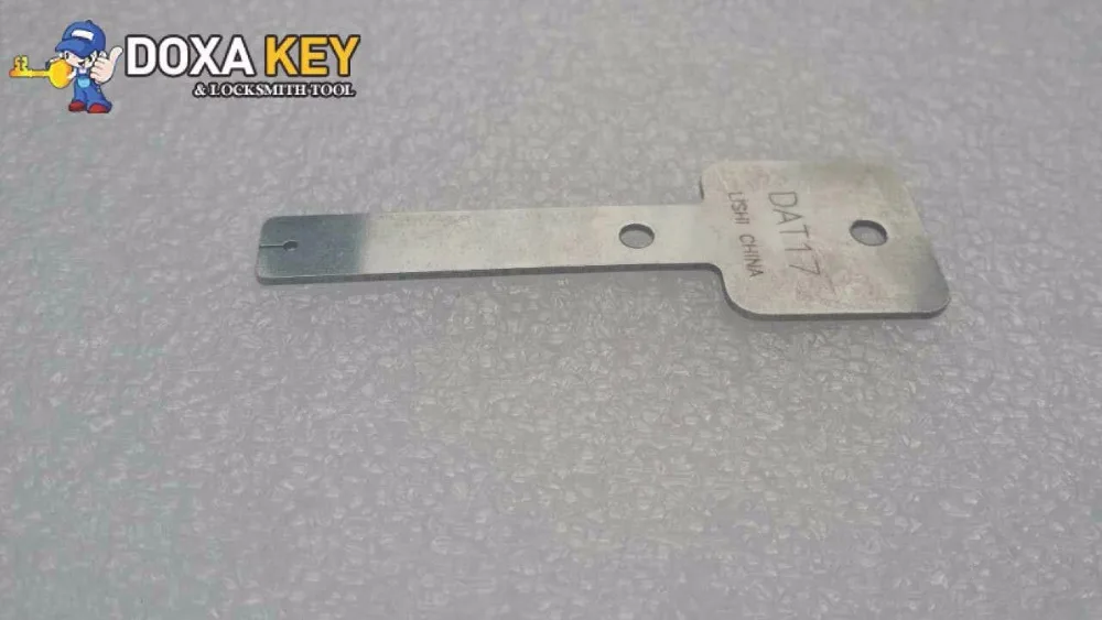 Подлинный инструмент Lishi главный ключ DAT17 2 в 1 для Subaru авто автомобильный замок