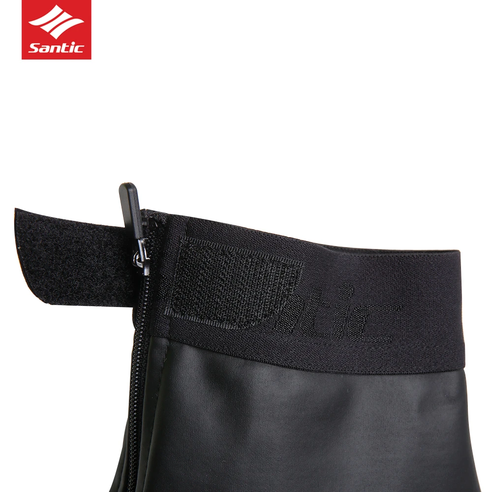 Santic зимняя ветрозащитная велосипедная Крышка для обуви Мужская