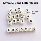 Бусины из пищевого силикона с надписью Chenkai 500, 12 мм, для браслетов младенцев шт.