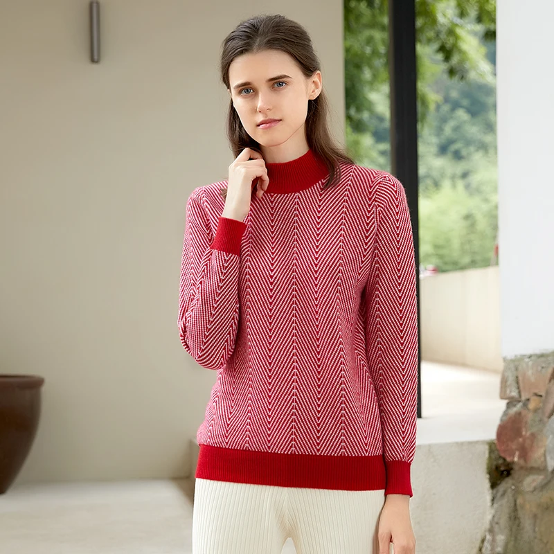 

2018 New Style Autumn 100% Cashmere Winter 100% Cashmere Women's Sweater