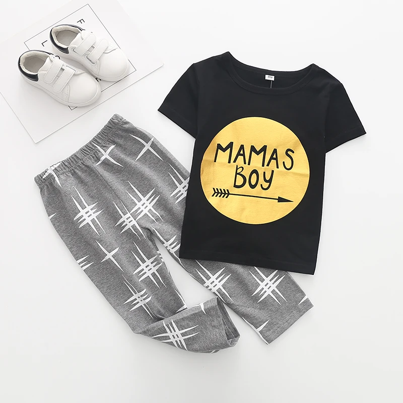 Новинка 2019 летняя Стильная хлопковая одежда с короткими рукавами изображением