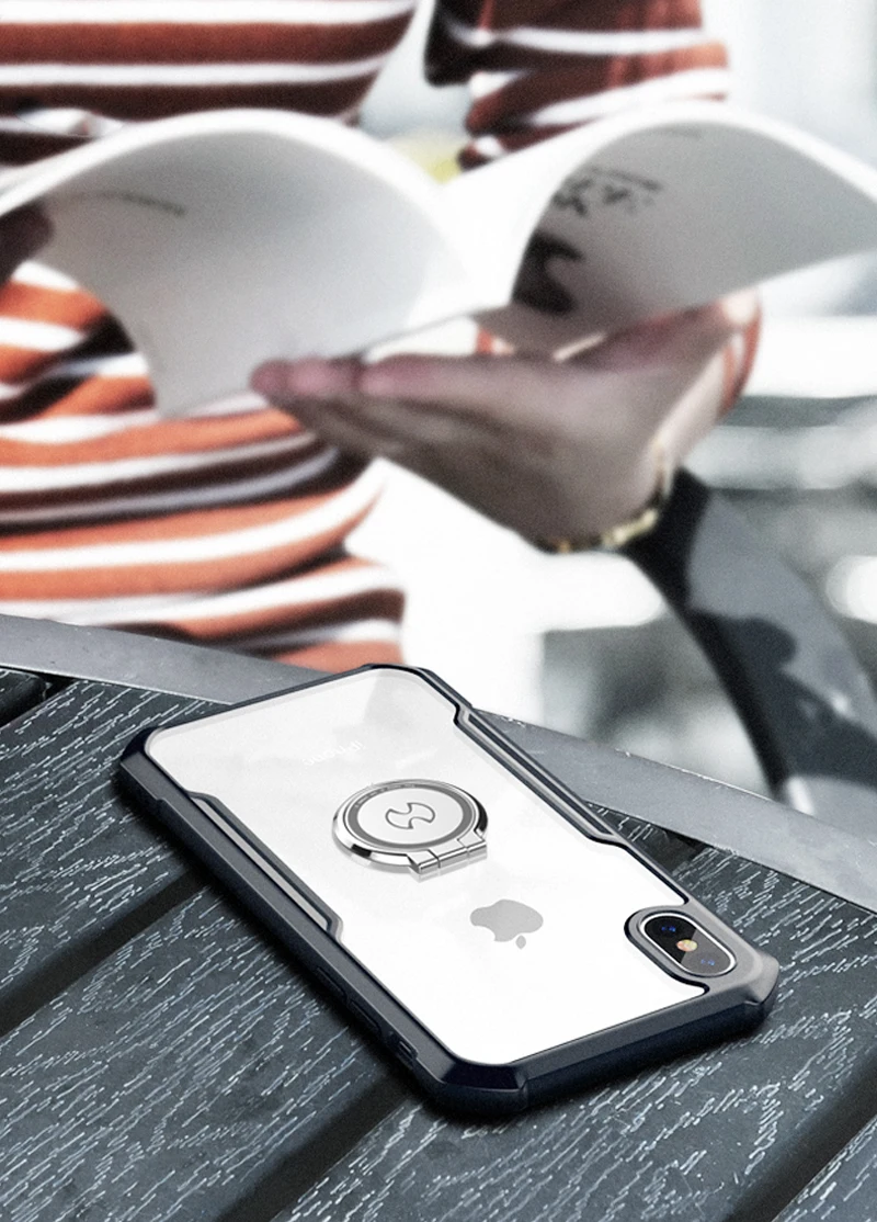XUNDD Роскошный прозрачный чехол для iPhone Xs чехол для MAX XR, противоударный полный защитный чехол для iPhone 7/7 plus 8 8plus Xs X чехол в виде ракушки