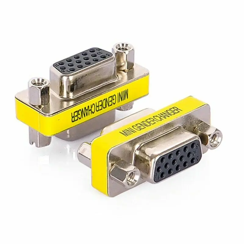 15Pin D-Sub VGA HD SVGA женский мини переходник-соединитель адаптера |