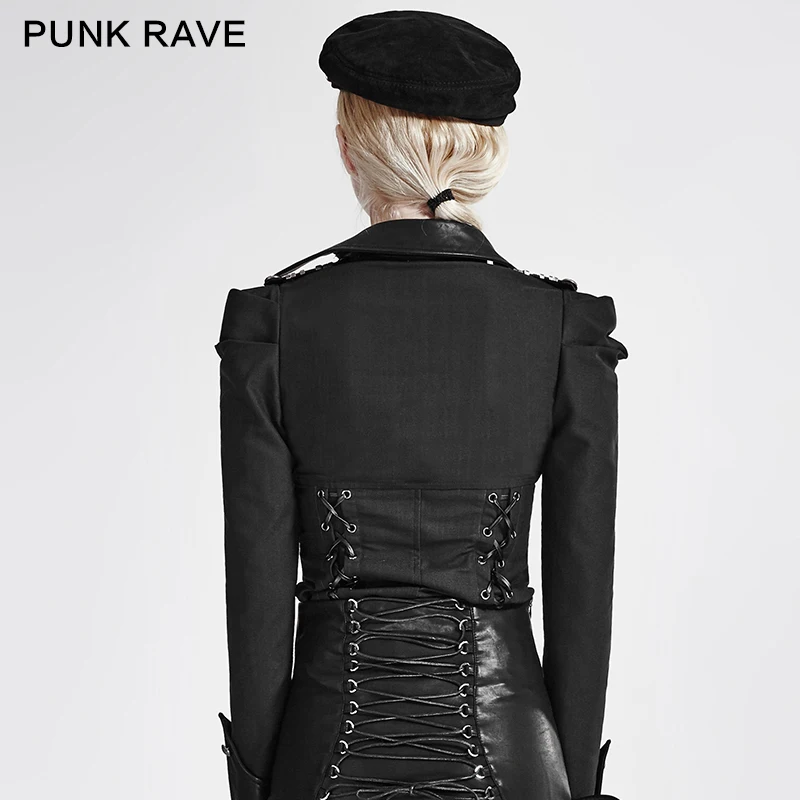 2017 new design punk rave military uniform blouse womens clothing shirt women y-685 | Женская одежда