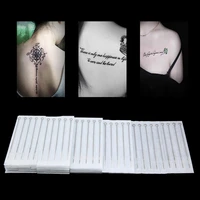 100pcs disposable tattoo needles assorted sterile tattoo needle set for makeup tools 1rl 3rl 5rl 3rs 5rs 5m1 5f