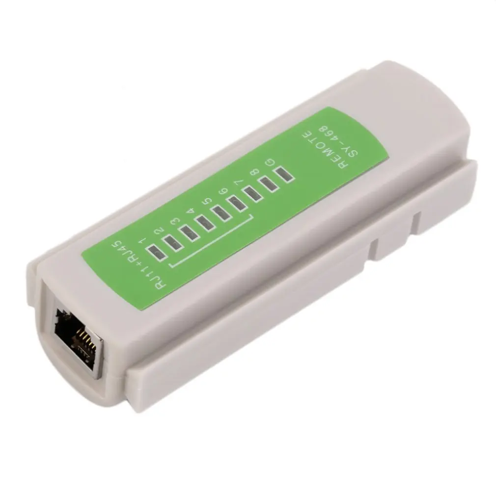 Профессиональный тестер сетевого кабеля RJ45 RJ11 RJ12 CAT5 UTP LAN детектор удаленные