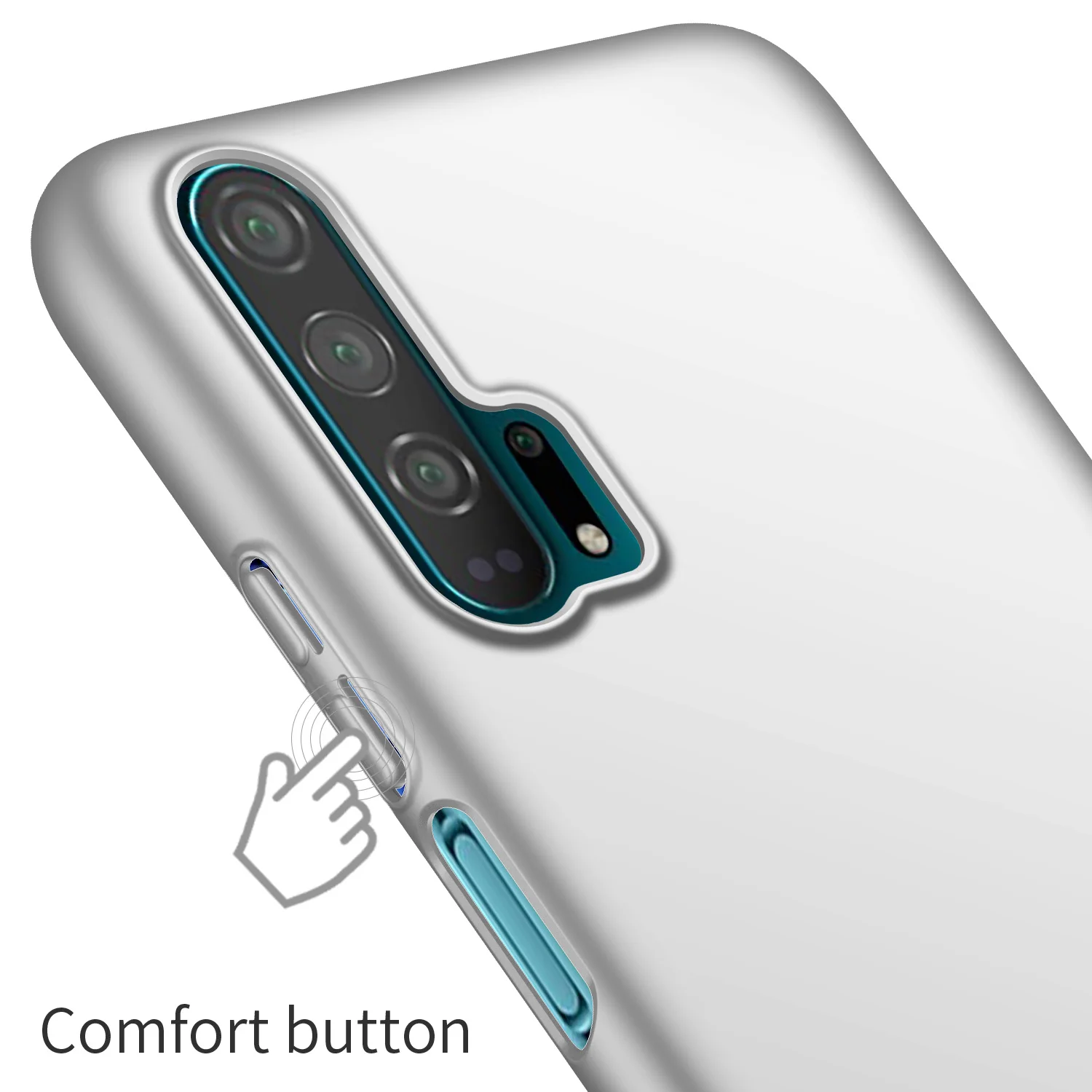Для huawei honor 20 Pro Чехол роскошный высококачественный Жесткий ПК Тонкий матовый защитный чехол на заднюю панель для huawei honor 20 20pro honor 20
