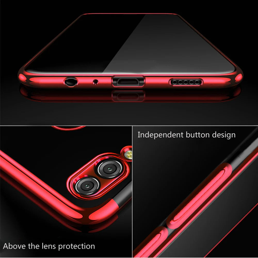 Чехол для Huawei P20 P30 P10 P8 P9 Mate 9 10 20 X Lite Pro Plus Y5 Y6 Y7 Y9 Prime 2018 2019 мягкий чехол из ТПУ с