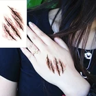 SHNAPIGN dewclaw Flash Hand Sticker 10,5*6 см водонепроницаемая хна красивый летний стиль 2016 временный боди-арт бесплатная доставка