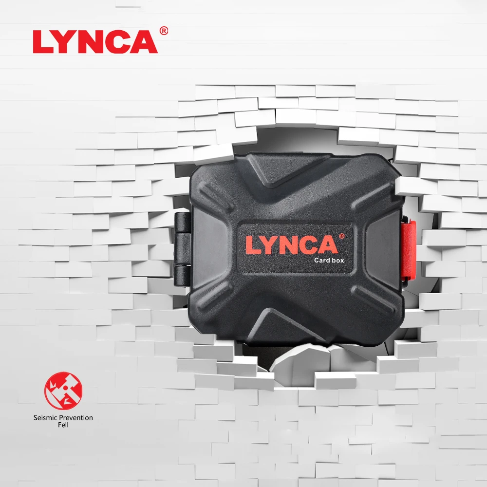 LYNCA Профессиональный резиновый герметичный водонепроницаемый чехол для SD CF Sim