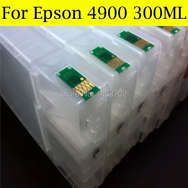 300 мл набор чернил для заправки картриджа T6531-T6539 T653A T653B EPSON 4900 принтер с чипом Arc |