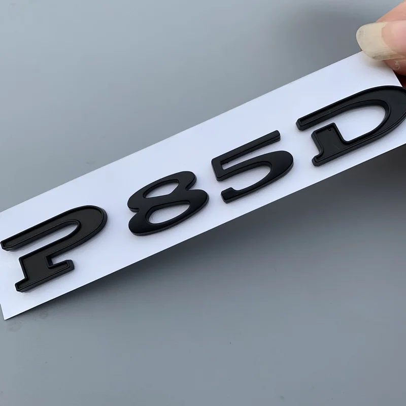 Матовый черный Автомобильный объемный проектор 85 90 P85D P90D P100D 85D 90D 100D аксессуары