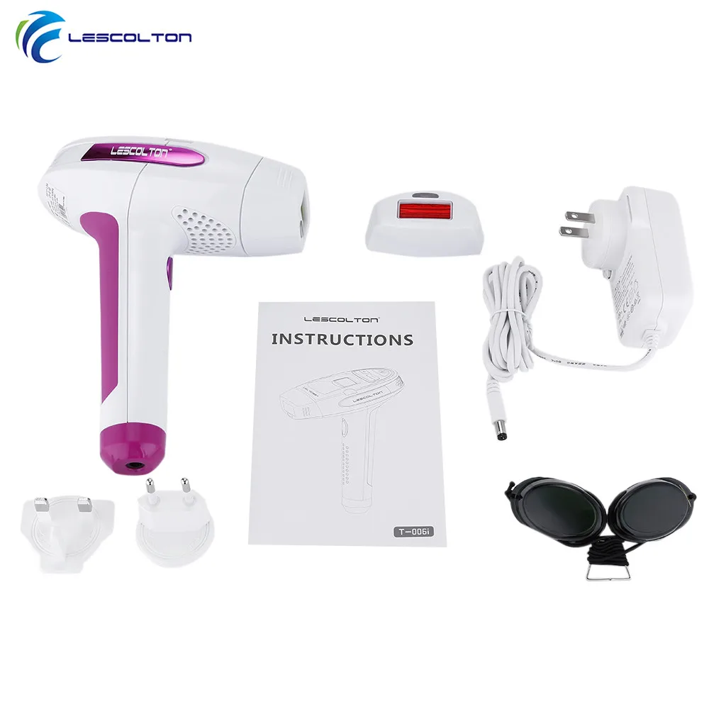 Lescolton T006i 2 в 1 электрическая лазерная эпиляция машина для удаления волос постоянный лазерный эпилятор светодиодный дисплей удаление волос