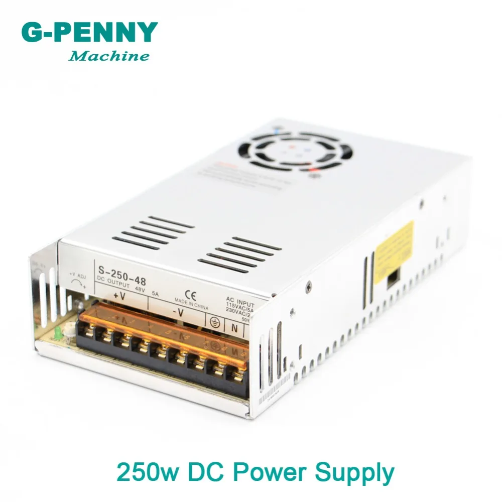 250 Вт DC переключатель питания Вход AC110v 220v выход 5 в 12 В 15 24 36 48 для шагового