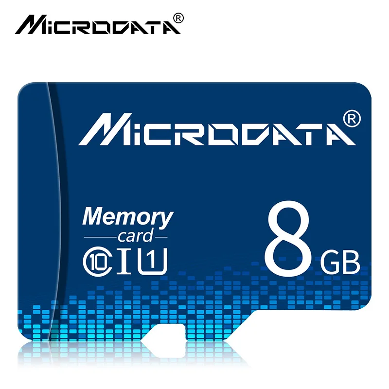 8 Гб Высококачественная карта памяти micro sd 128 Гб 64 ГБ 32 ГБ 16 ГБ 8 ГБ SDXC/SDHC MicroData micro sd карта для смартфонов tf карты - Емкость: 8 Гб