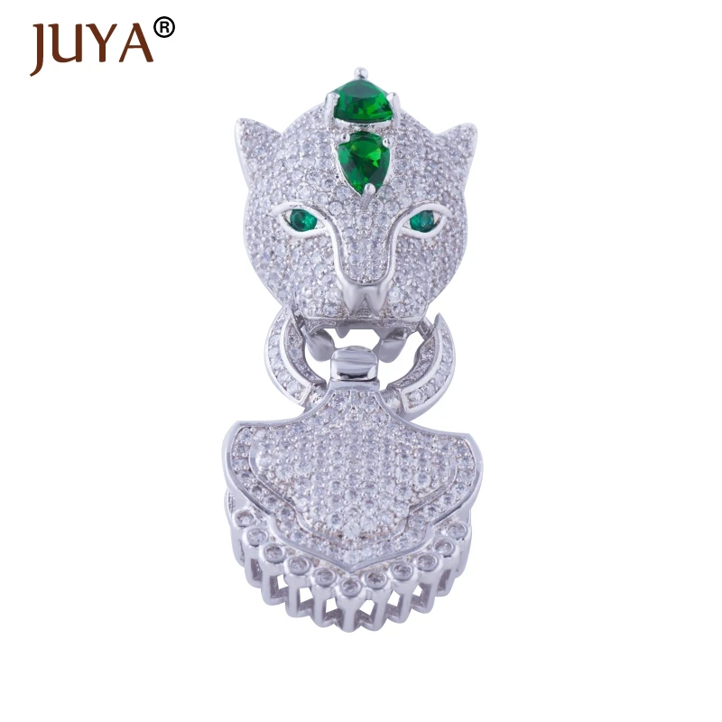 Популярные Модные ювелирные изделия Bijoux Подвески с леопардом из циркона