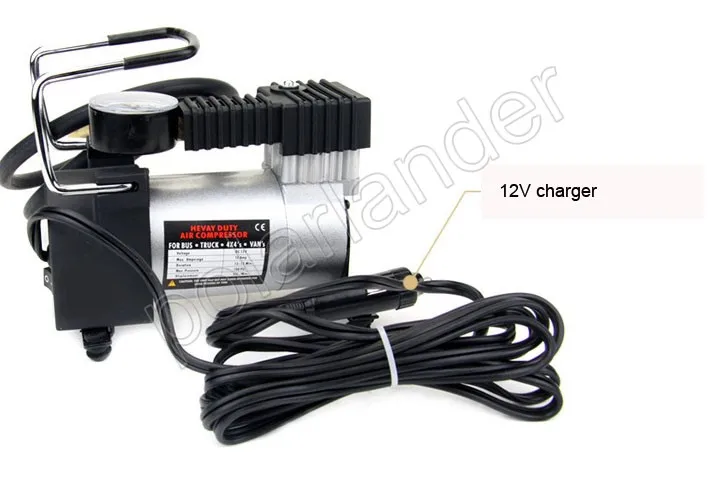 Оснастенный точный датчик давления 100 PSI компрессор для автомобиля надувной