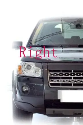 Для Land Rover freelander 2 2007-2012 передние фары стекло Маска крышка лампы прозрачный корпус лампы маски 2 стекла - Цвет: Right