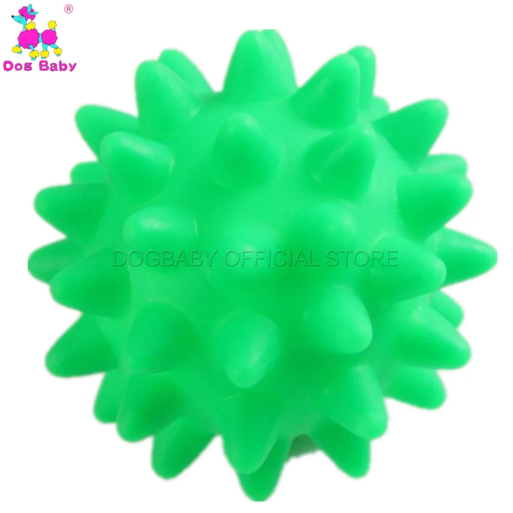 Тренировочный мяч для собак жевательный визг метеоритные шары Очищающий зубы