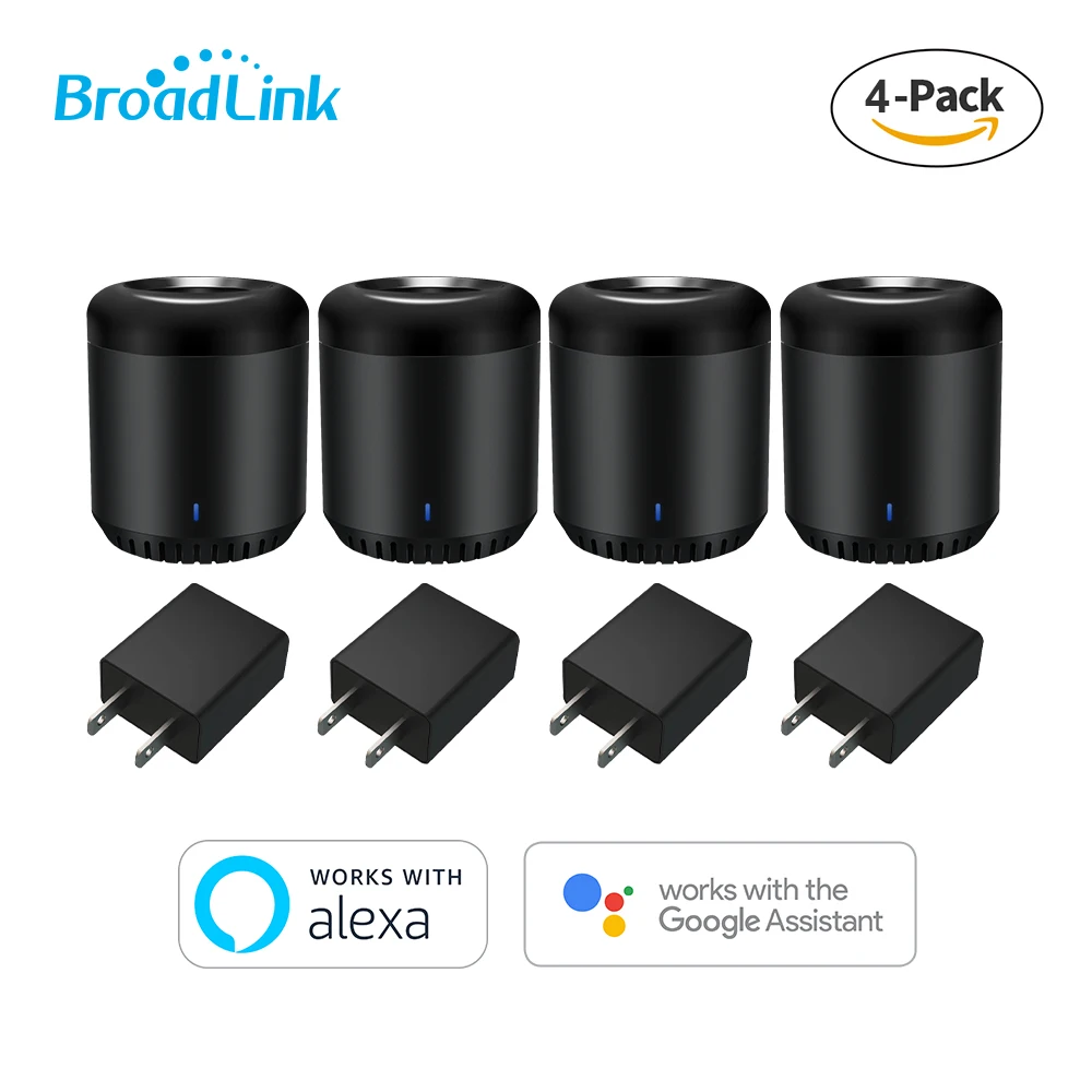 4 шт./упаковка пульт дистанционного управления Broadlink RM mini 3|Смарт-гаджеты| |