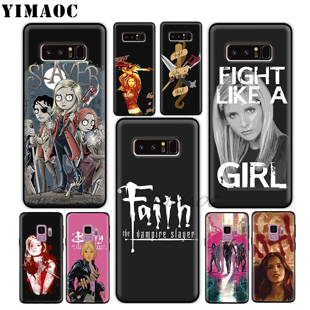 Мягкий силиконовый чехол YIMAOC Buffy The Vampire Slayer из ТПУ для Samsung Galaxy S10 S10e S9 S8 Plus S7 S6 Edge &amp