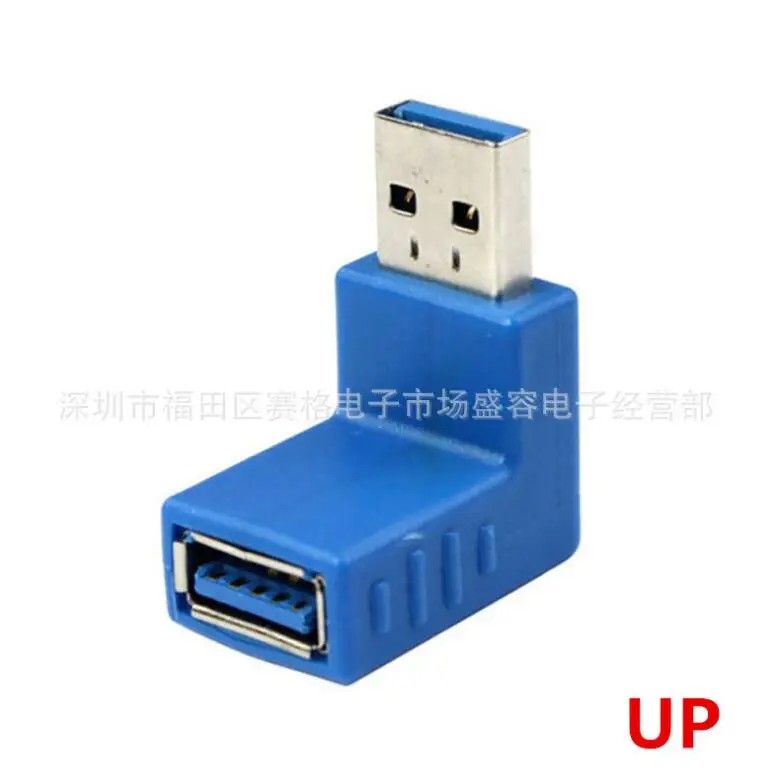 Высокая скорость USB3.0 Тип A Штекерный разъем адаптер USB 3 0 конвертер гибкий вверх