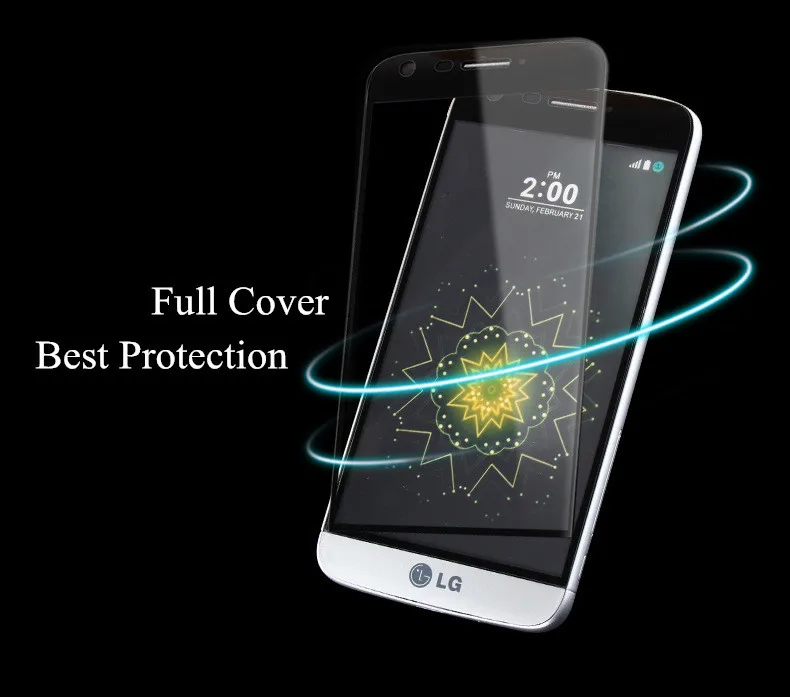 Dreamysow 6D изогнутое полное покрытие закаленное стекло для LG G5 Защита экрана для LG G5 SE H850 Премиальный мобильный телефон защитная пленка