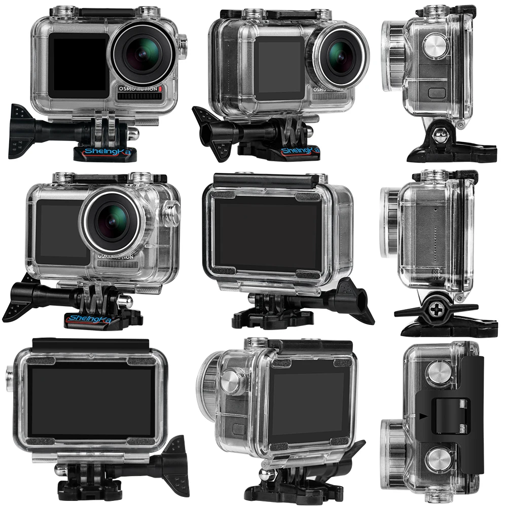 OSMO действие корпус воды дайвинг 40 м рамка чехол для DJI Osmo Действие камеры держатель адаптер Аксессуары
